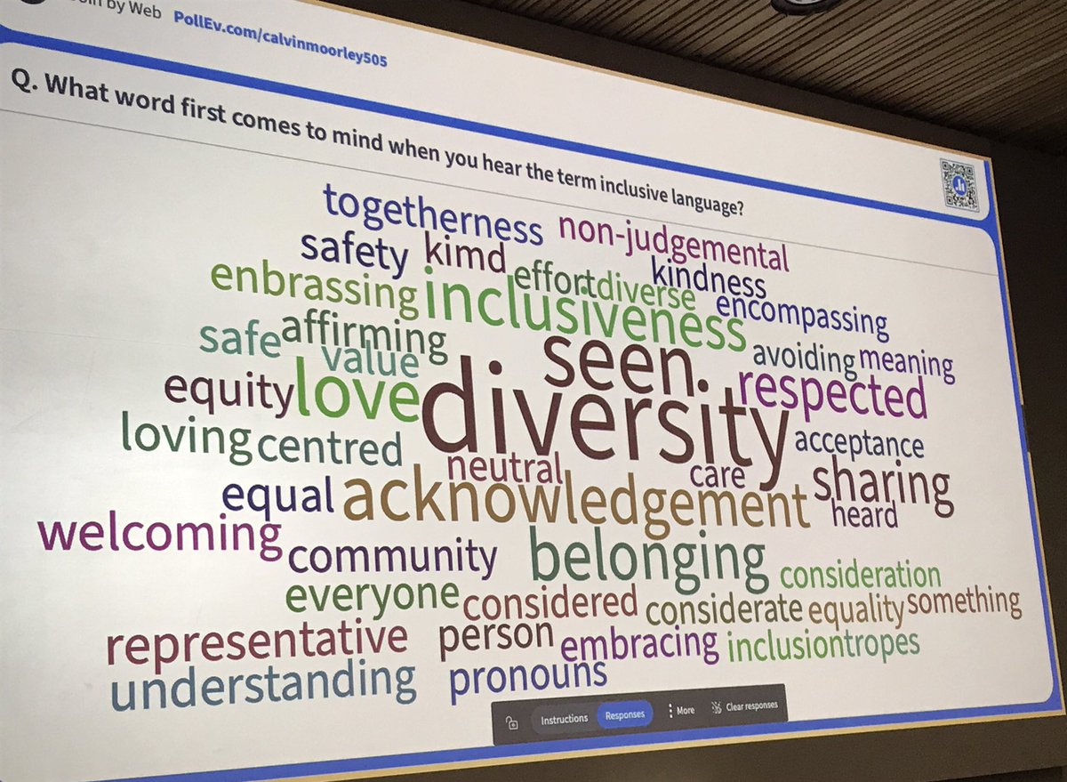Crouchendtiger7's tweet image. #InclusiveLanguage @EAnionwu lecture - wise words from @McIntoshNichole 
“Know you can be your authentic self &amp;amp; still succeed in life”
“Nothing grows in your comfort zone.”
“Build bridges not walls.”
“Words are powerful.”
“People-First language is important.”