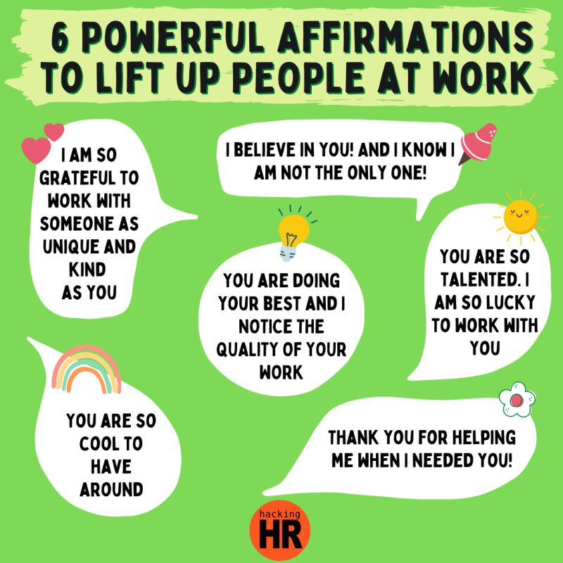 When I think back over my own career, the times when I felt I could do my best work & was most supported, was when I had an affirming leader. Sincere words of affirmation don't take much effort & have a disproportionate impact on people’s self-esteem. As leaders, we should never…