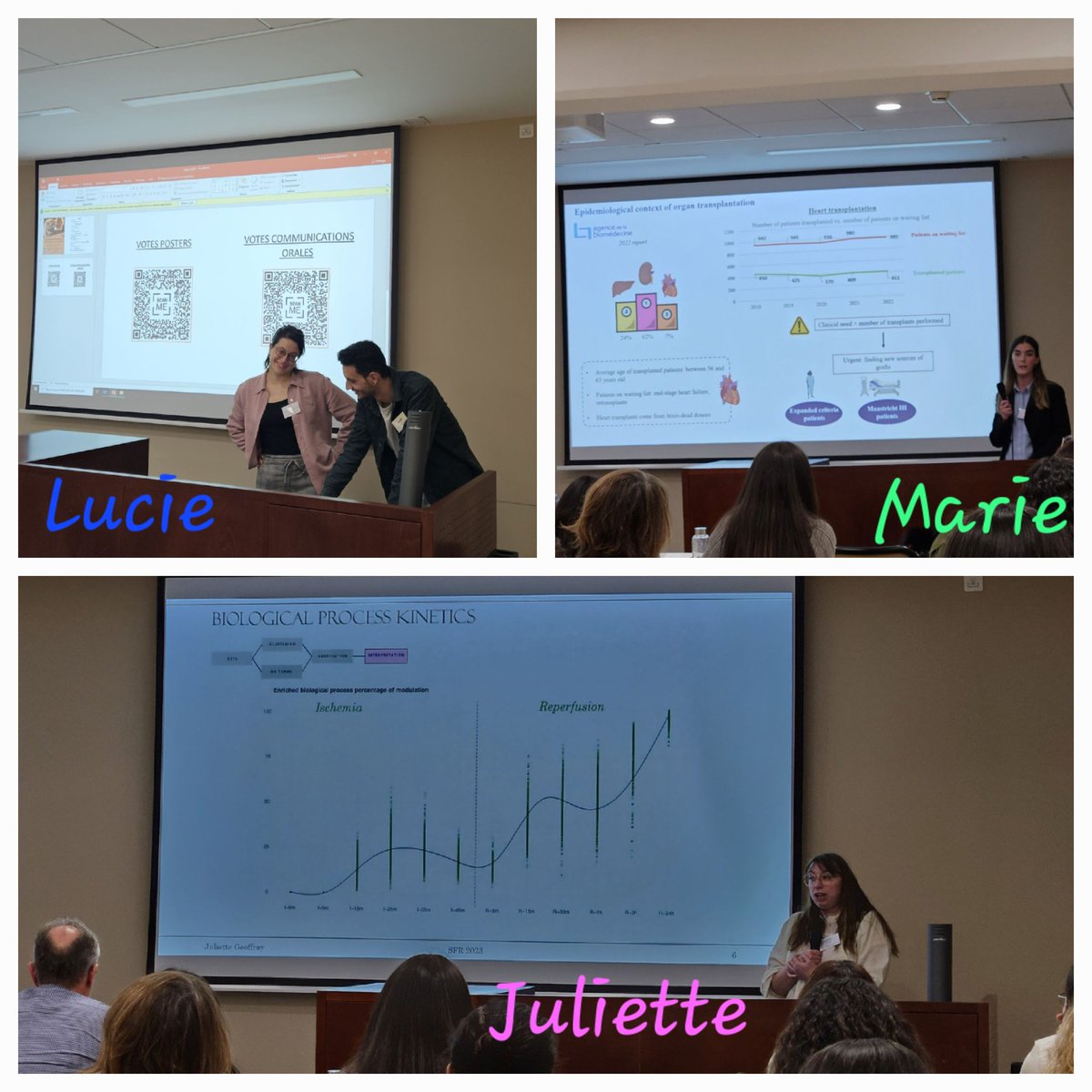 Sylvie Ducreux (@sylvieducreux) on Twitter photo Very proud of our <a href="/LaboratoryIris/">IRIS Team Carmen Laboratory</a> PhD students for their presentations, <a href="/Bruncamille04/">Brun camille</a>, <a href="/Florentinmln99/">Florentin Moulin</a>, <a href="/LauraBoulogne29/">Laura Boulogne</a> (poster winner 🏆 👏),<a href="/LucieChalet/">Lucie Chalet</a> <a href="/marie_vedere/">Marie Védère</a> and <a href="/JuGeoffray/">Juliette Geoffray</a> (best presentation award 🏆👏) SFR Santé Lyon-Est scientific day 2023! Very proud of our <a href="/LaboratoryIris/">IRIS Team Carmen Laboratory</a> PhD students for their presentations, <a href="/Bruncamille04/">Brun camille</a>, <a href="/Florentinmln99/">Florentin Moulin</a>, <a href="/LauraBoulogne29/">Laura Boulogne</a> (poster winner 🏆 👏),<a href="/LucieChalet/">Lucie Chalet</a> <a href="/marie_vedere/">Marie Védère</a> and <a href="/JuGeoffray/">Juliette Geoffray</a> (best presentation award 🏆👏) SFR Santé Lyon-Est scientific day 2023!