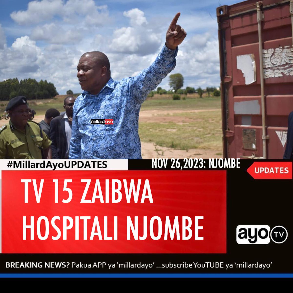 Njombeee sijui kuna pepo gani