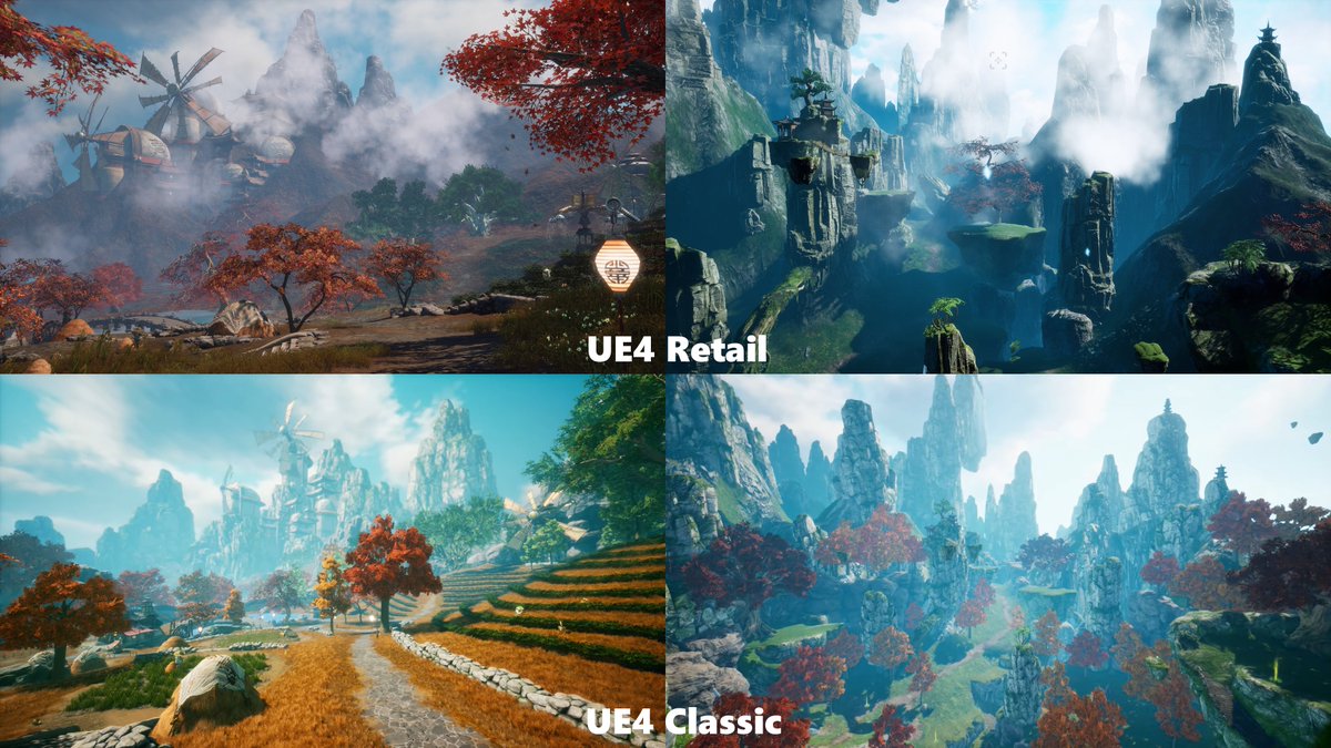 JosuSenpai's tweet photo. I took some screenshots in game to compare what we have now to classic. The visual upgrade will come to both servers.
#bns #bladeandsoul #bnsclassic https://t.co/vfGY22bsSh
