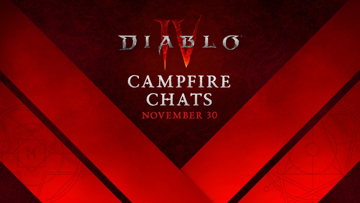 Come for the heat, stay for the info ⚔️ Enjoy a deep dive on the Abattoir of Zir during our next #DiabloIV Campfire Chat. 📆 November 30th | 11am PT