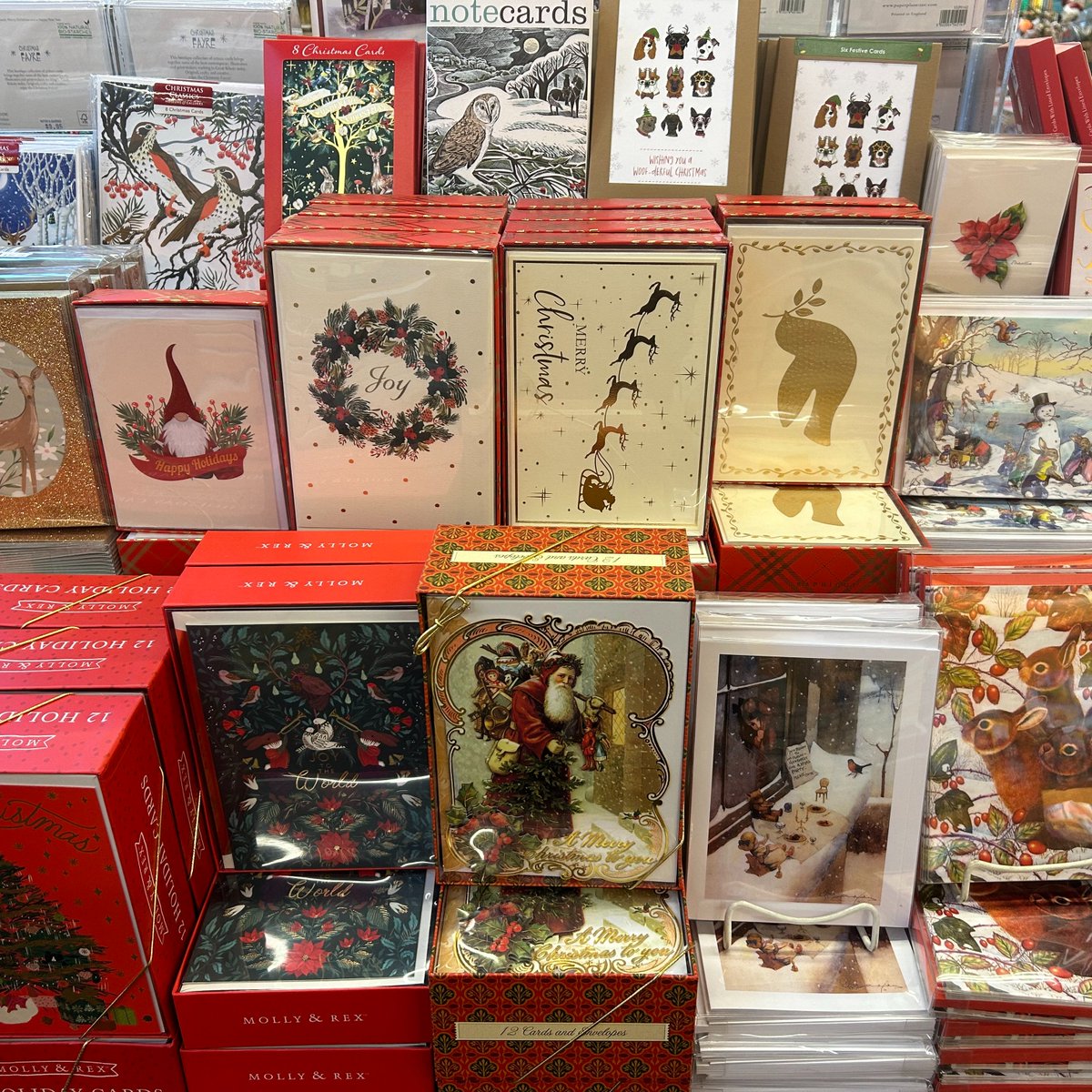 Copperfields's tweet photo. Need to mail holiday cards to family & friends? @Copperfields Books has a huge selection of cards to celebrate the holiday and winter season! #CopperfieldsBooks #supportindiebookstores #holidays2023ready #holidays2023 https://t.co/b0q5YGd9tz