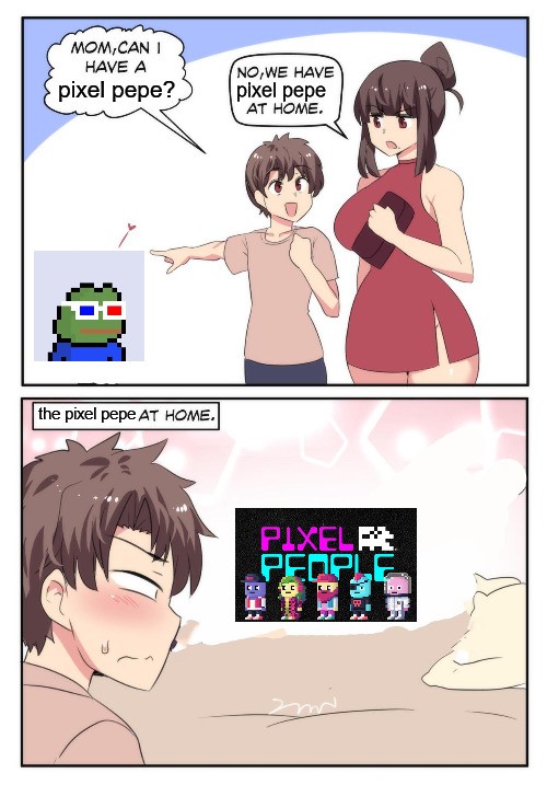 Pixel Pepe tweet media