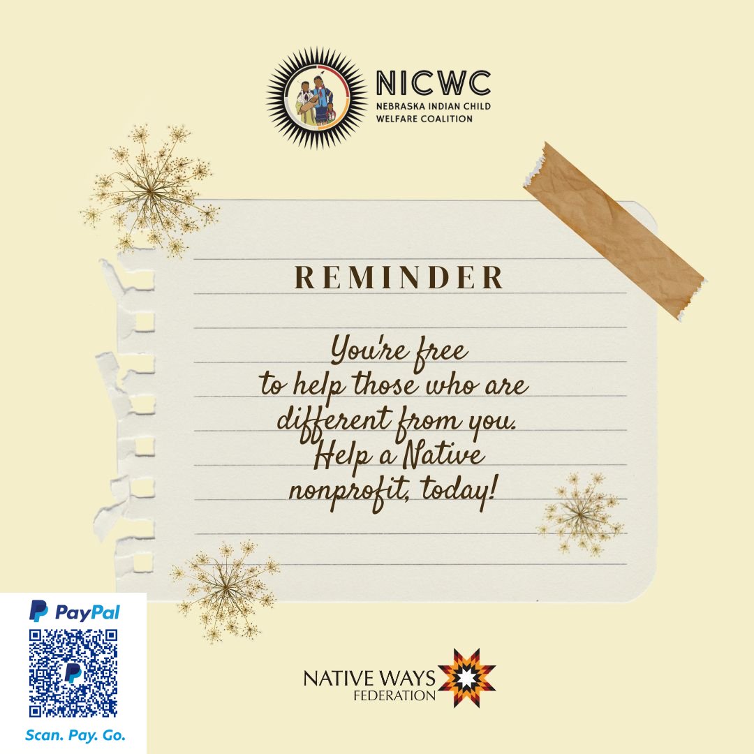 NICWCinc's tweet image. Happy #GiveNative Day! 🤩 - How to help a Native nonprofit: donate money, donate time and energy, educate the public, remember nonprofits after giving days, and share their content across social mediahttps://mailchi.mp/e1711e2dacf2/happy-givenative-day