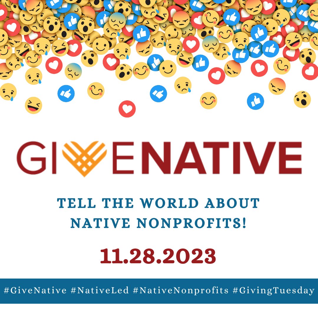 NICWCinc's tweet image. Happy #GiveNative Day! 🤩 - How to help a Native nonprofit: donate money, donate time and energy, educate the public, remember nonprofits after giving days, and share their content across social mediahttps://mailchi.mp/e1711e2dacf2/happy-givenative-day