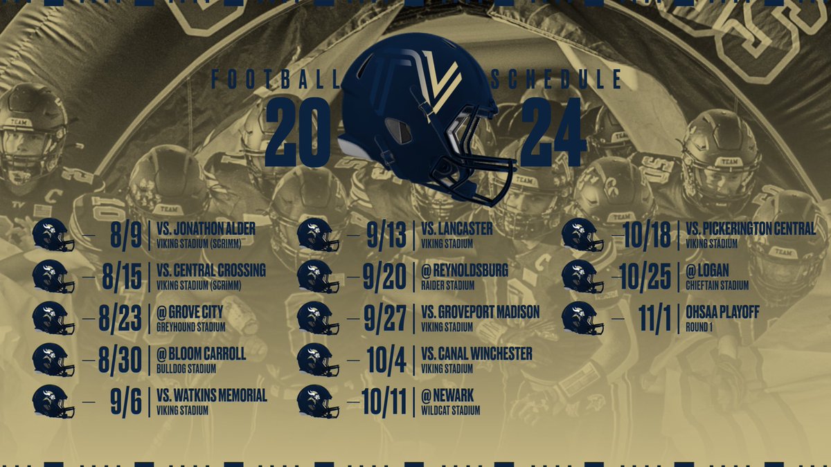 2024 schedule is set. Time to prepare..