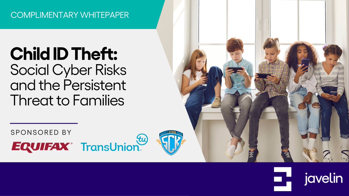 The extreme risks children face online continue to be largely ignored. Steps financial services providers must take to educate and support parents and guardians, by providing more direct provisions aimed at protecting children’s identities. Read here: lnkd.in/gMvnqbFU