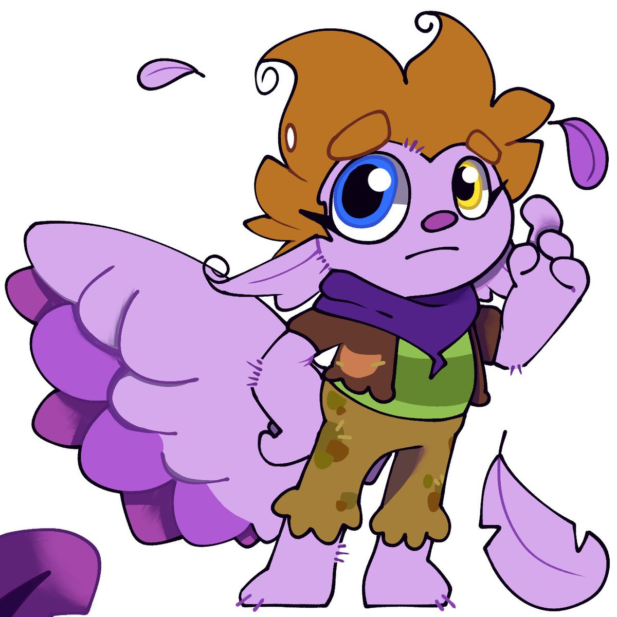 ThatFruitBat's tweet photo. I just spontaneously changed two of newest Ocs designs 😅 https://t.co/1fjFjjOXgx
