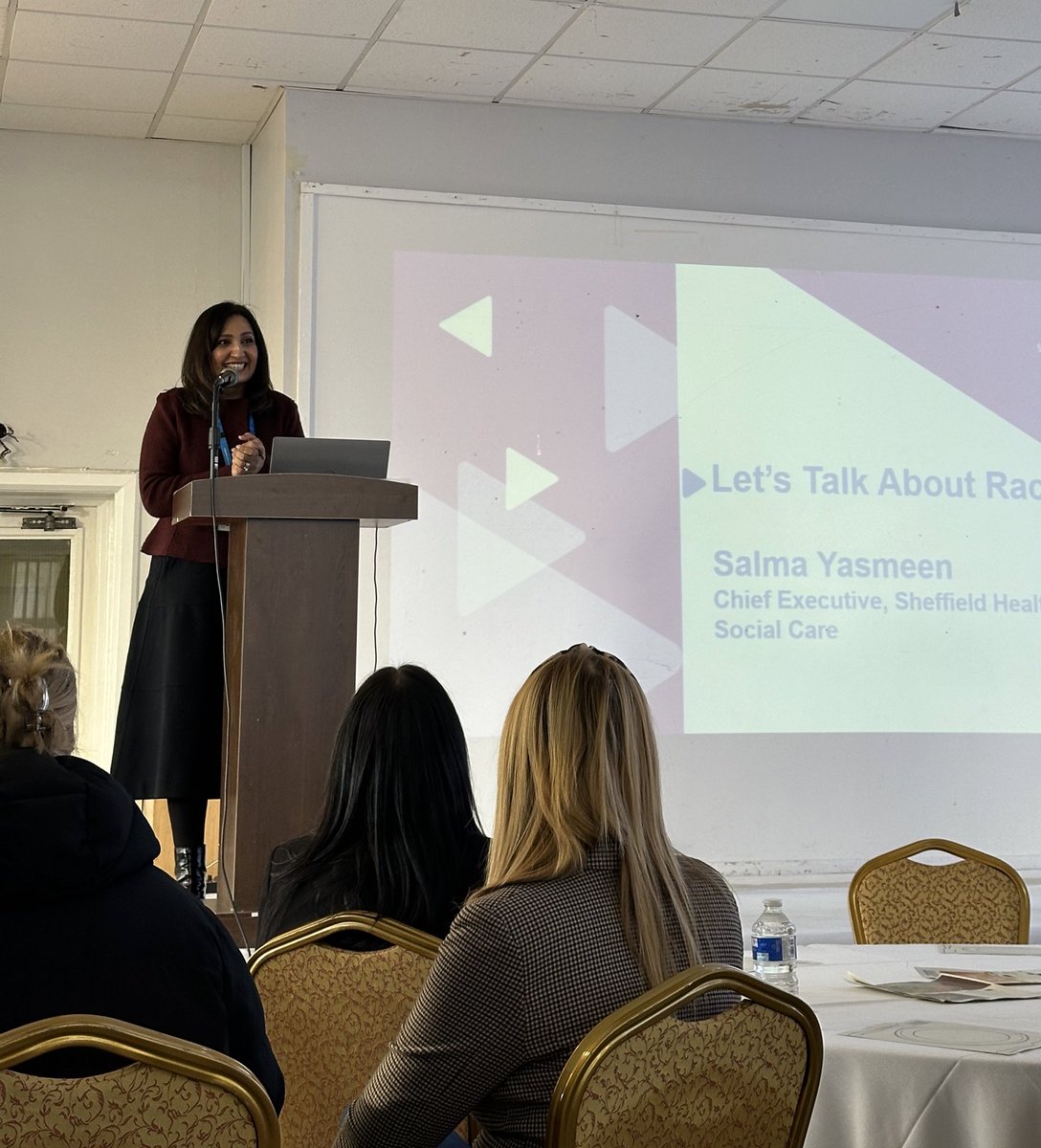 A dynamic convergence of minds at our @SHSCFT 'Let's talk about race' conference! CEO @SalmaYasmeen_1 sets the stage at the ‘Let’s talk about race’ conference. #PCREF