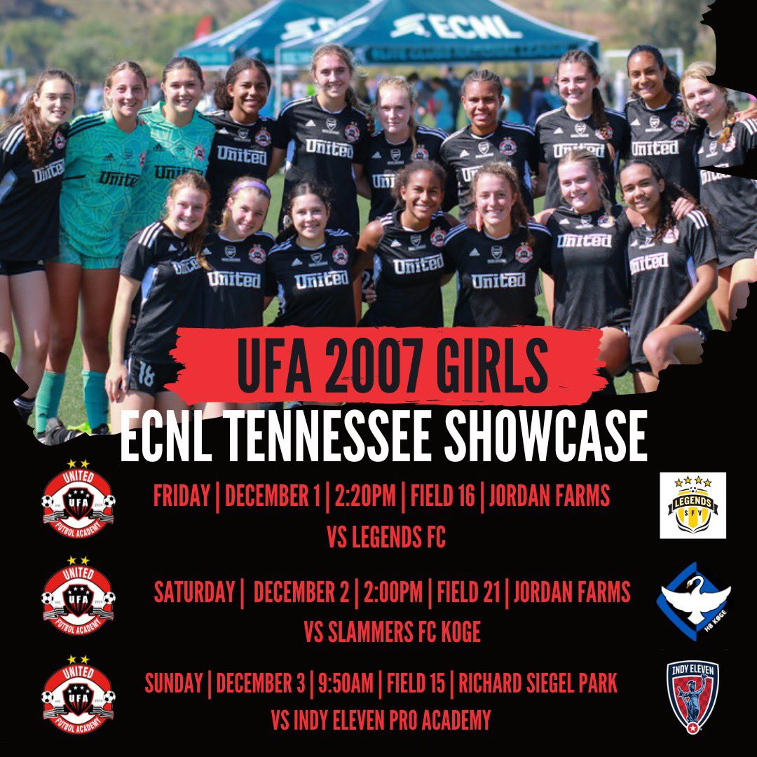 emcrae_soccer's tweet photo. Can’t wait for the ECNL Tennessee Showcase this weekend!! @UnitedFA_ECNL @TopDrawerSoccer @ECNLgirls @PrepSoccer @ImYouthSoccer @ECNLSoutheast @ImCollegeSoccer @TheSoccerWire https://t.co/tEerSRLKSz