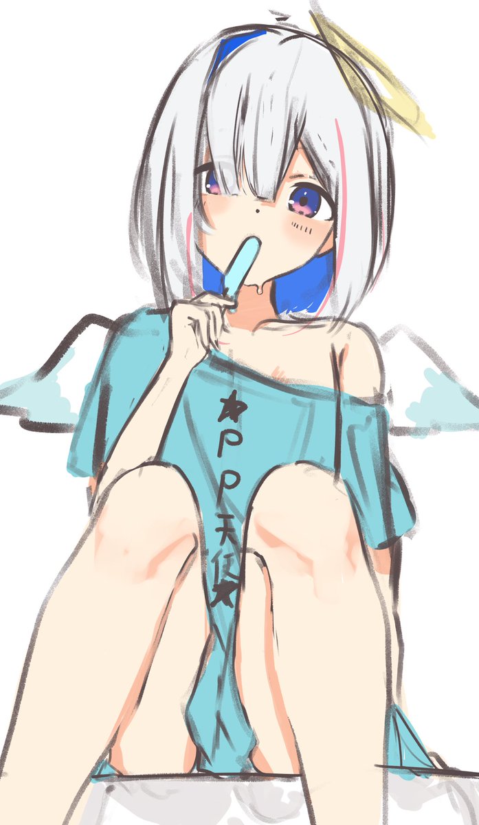 11月趣味絵何も描いてないのはマズイのではっ!?
ということで季節外れのかなたそラフを置いときます。 