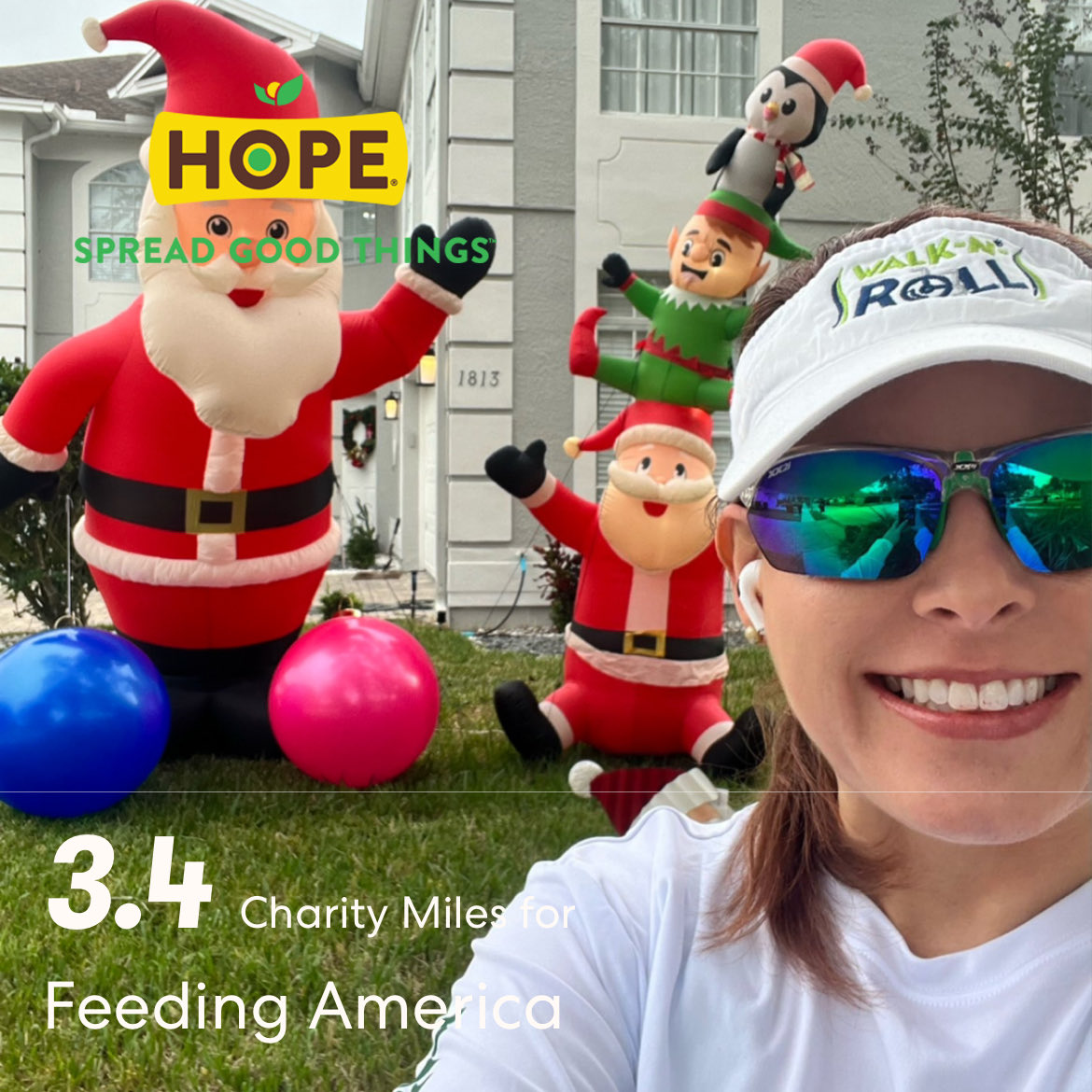 3.4 ⁦<a href="/CharityMiles/">Charity Miles</a>⁩ for ⁦<a href="/FeedingAmerica/">Feeding America</a>⁩ #givingtuesday