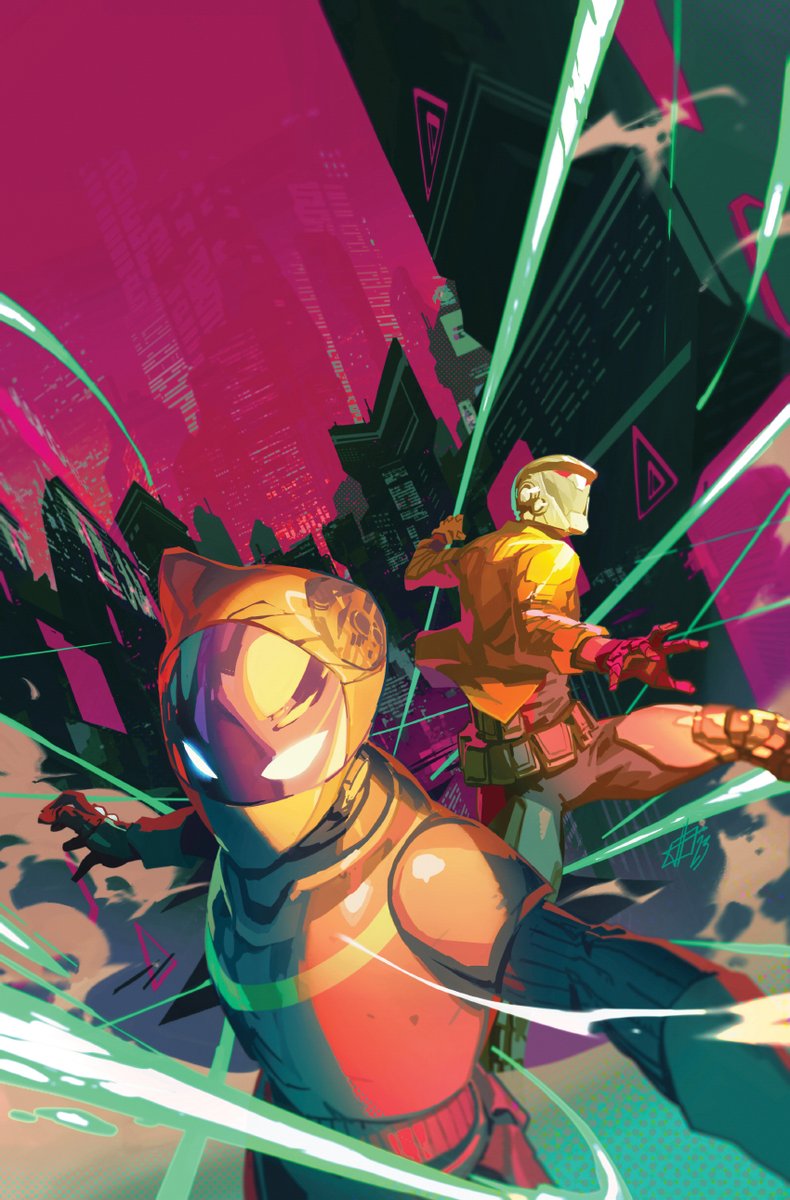 toni_infante's tweet image. My cover for Void Rivals #6! 🚀First one for @Skybound . Out now!!