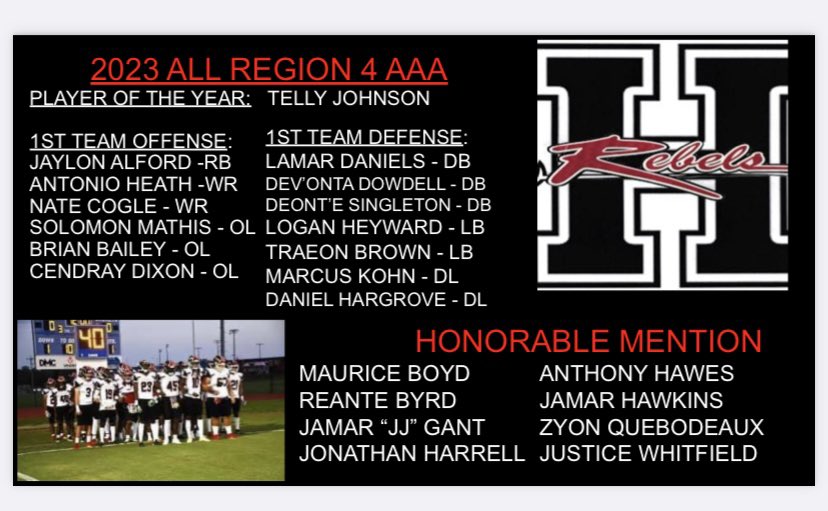 marcusikohn's tweet image. Made first team all-region ❤️🖤
@CoachDDorsey @CoachJHeyward @CoachSelby_ @HephzibahFootb1 @RecruitGeorgia @CoachHarper__