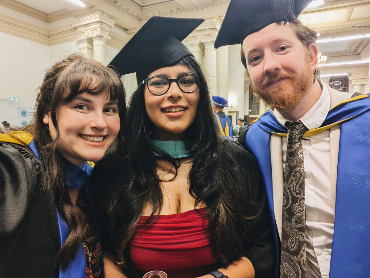 Had the loveliest day celebrating at the <a href="/Arden_Uni/">Arden University</a> graduation 🩵 this is the first academic procession I've been a part of where some of my own students were graduating, so it was super special and I'm so proud of them all🥰 #ArdenGrad