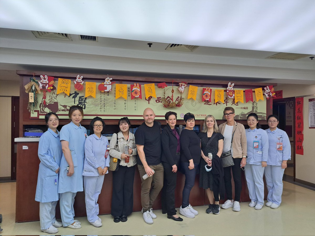 Closing the #asiaprogram #coachnurseproject and planning new openings with #FudanUNI #schoolofnursing, children hospital, obstetric&gynecology hospital, Zhongshan hospital #KUH and #savonia #schoolofhealth in Shanghai