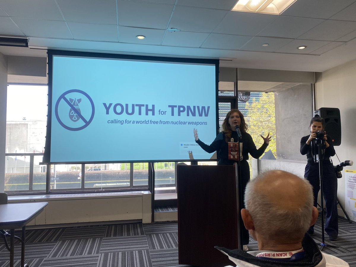 Carlo Abrate (@carlo_abrate) on Twitter photo The second Youth MSP is starting!
Amazing youth from all over the world to envision a world free from nuclear weapons!
Thanks to <a href="/Youth4TPNW/">YouthforTPNW</a> The second Youth MSP is starting!
Amazing youth from all over the world to envision a world free from nuclear weapons!
Thanks to <a href="/Youth4TPNW/">YouthforTPNW</a>