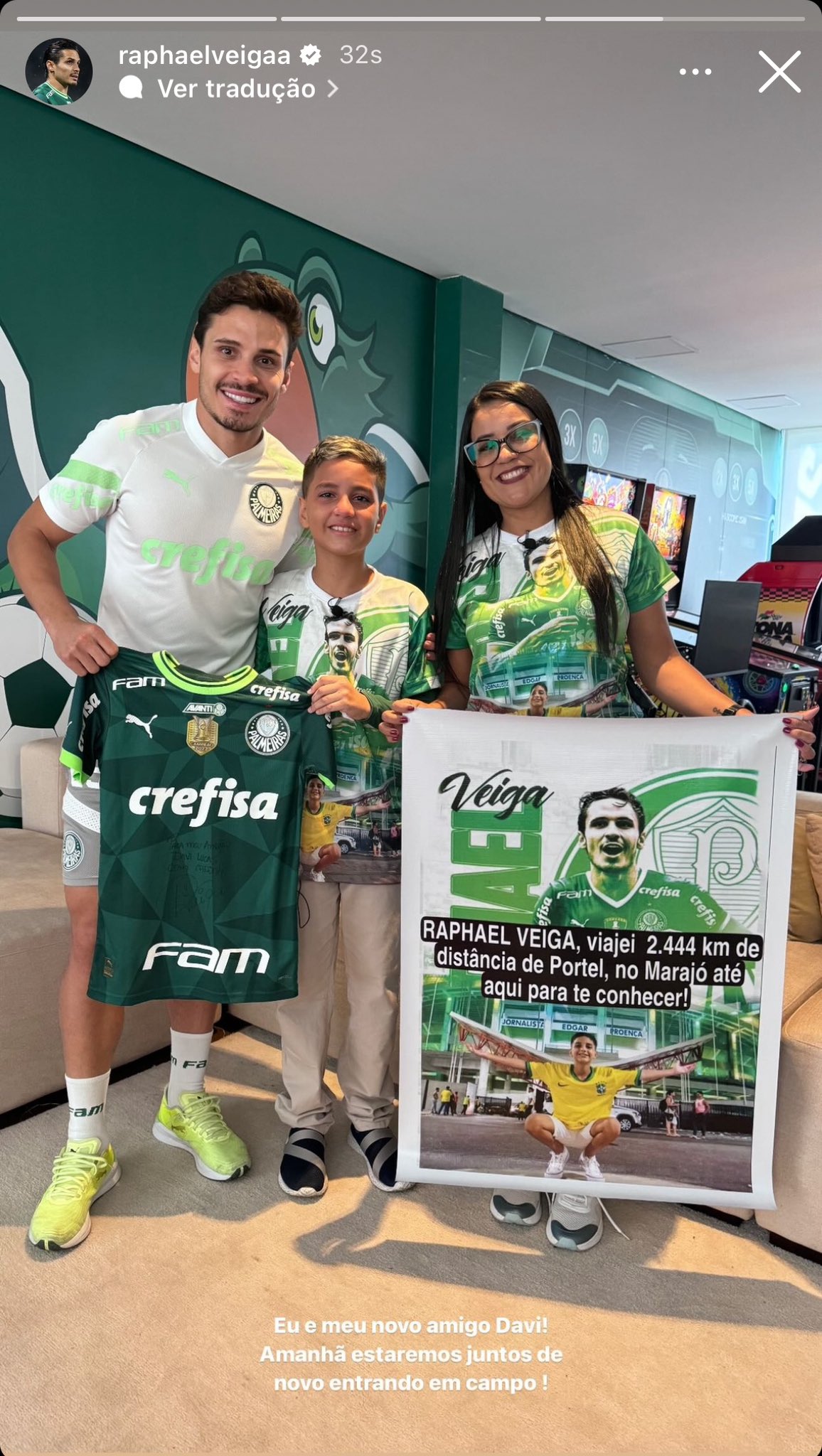 Reforço do Palmeiras, Aníbal Moreno é ovacionado em homenagem do Racing;  veja