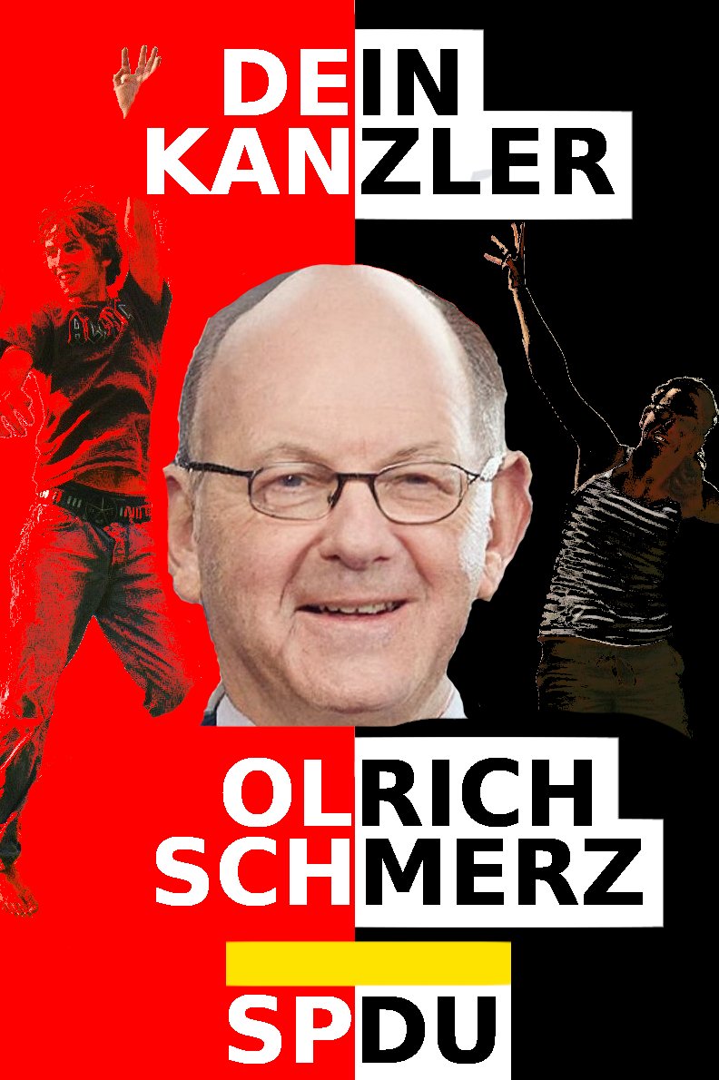 OhErdnus's tweet photo. #DeinKanzler #OlrichSchmerz #SPDU https://t.co/eZ71hARZPR