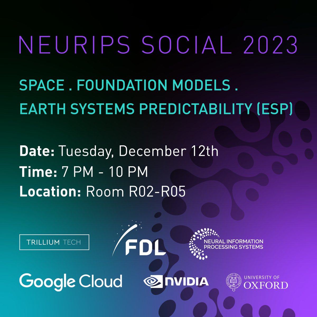 Earth Systems Lab (FDL Europe) tweet media