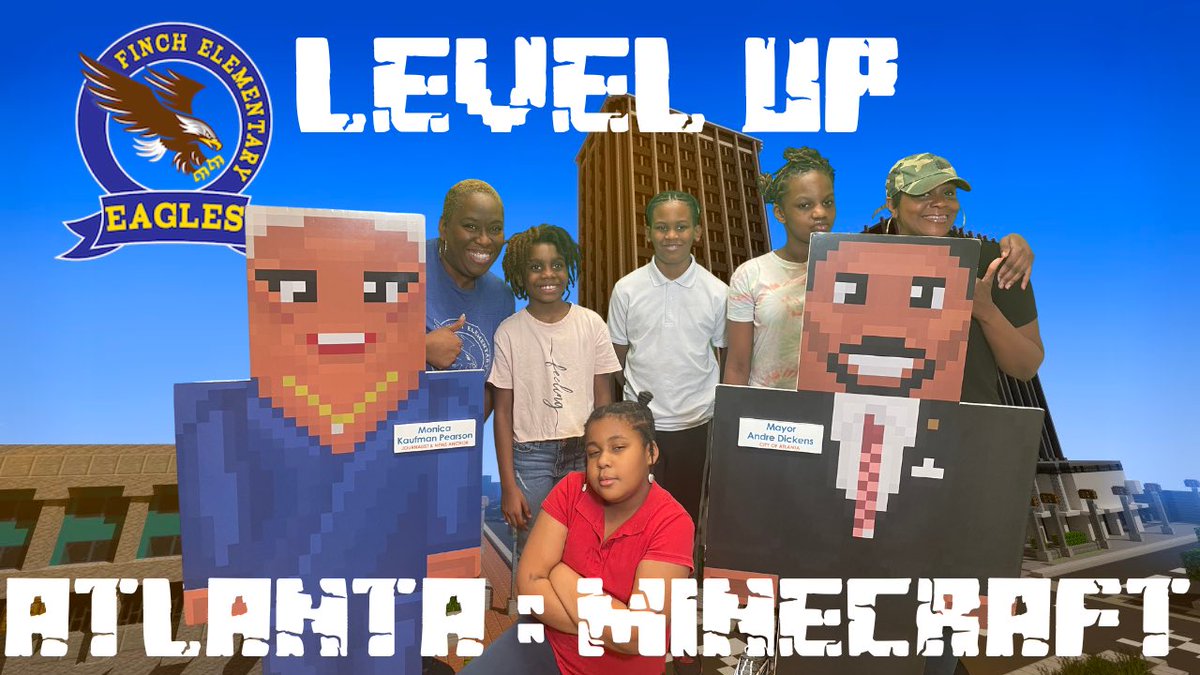 APSITJames's tweet photo. @APSFinchEagles is excited to show their creations using @PlayCraftLearn for #LevelUpAtlanta Minecraft challenge. @APSInstructTech @apsupdate https://t.co/zpN7GHp4tu