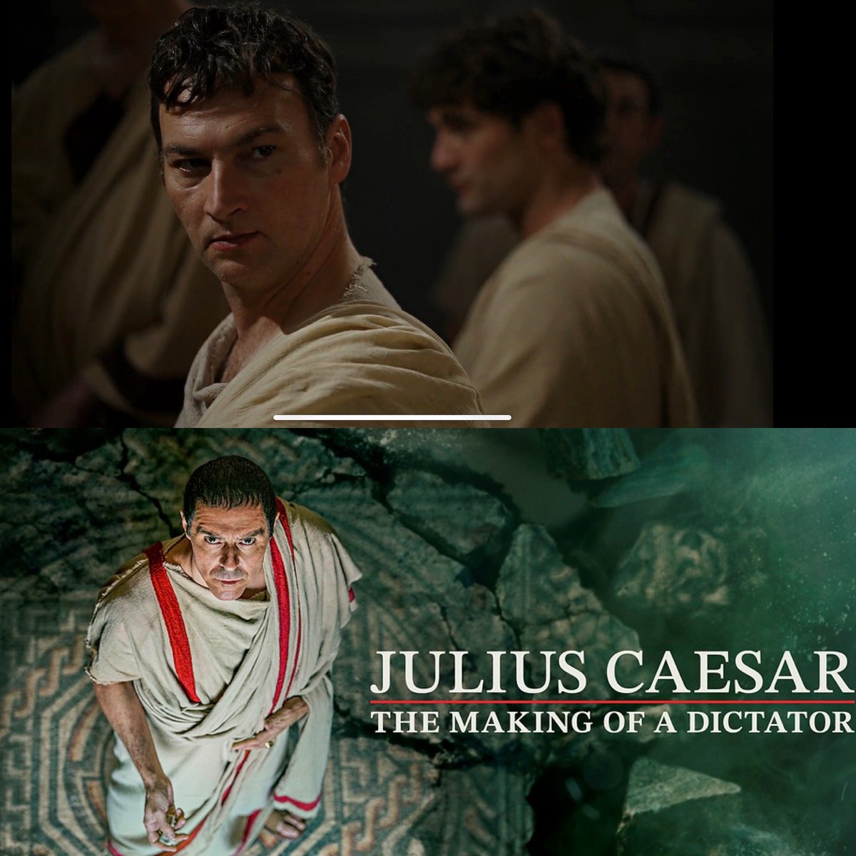 This. Guy! <a href="/Johnnypalmiero/">Johnny palmiero</a> is sensational as Cassius in the new BBC doco series! Check him out on <a href="/BBCiPlayer/">BBC iPlayer</a> 
#Actor #TV #Legend #LovesAToga