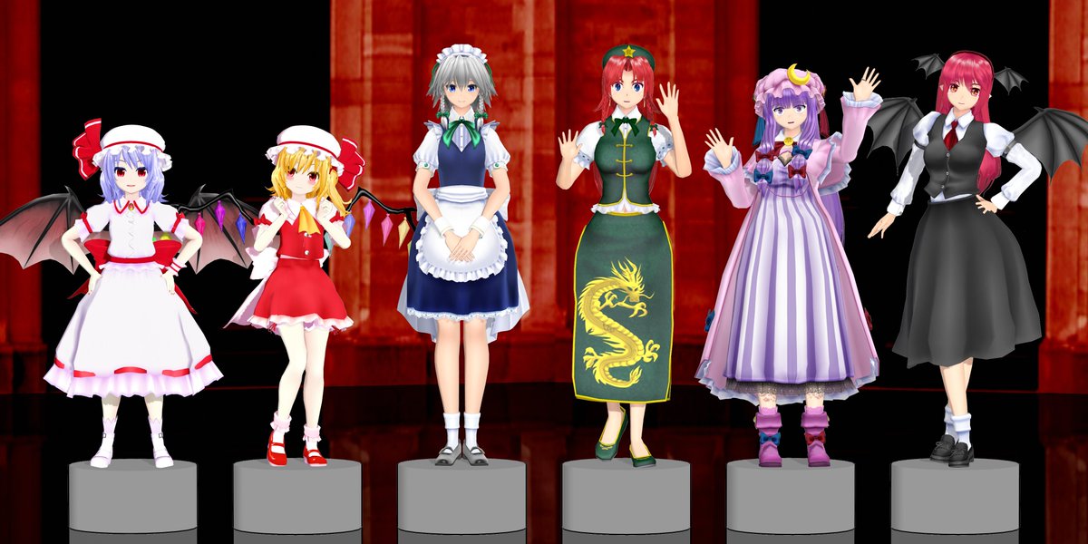 f6d35f4dc4b9's tweet photo. 欲望のままに紅魔勢を固めた https://t.co/KUhoYFMg5H
