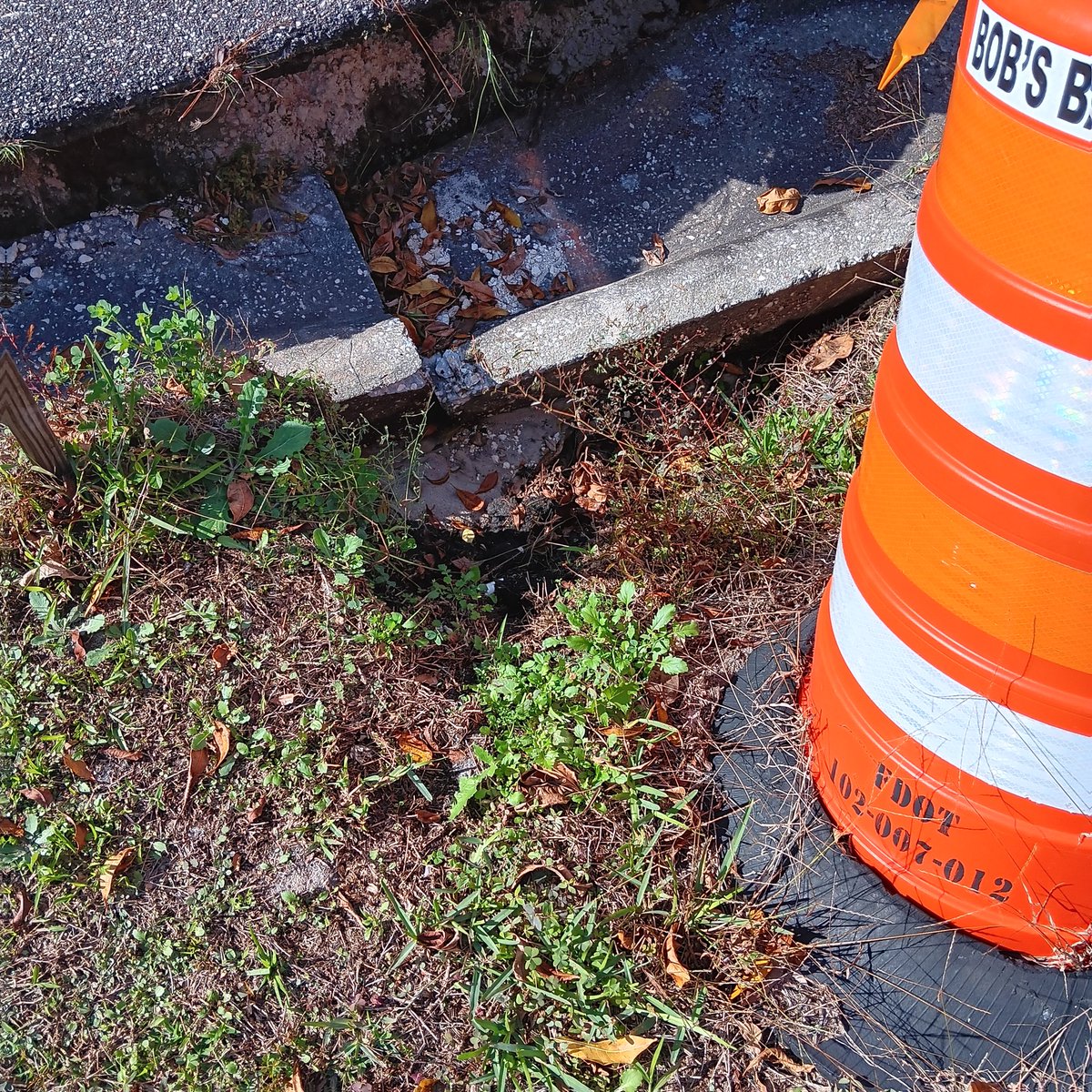MarcReederLP's tweet photo. Well the gutters collapsed on my street and the city gave me an estimated completion date of 9-26-24. The street will be gone by then. Typical government. 
#cityofjacksonville
#DonnaDeegan https://t.co/MWtCdwvkiF