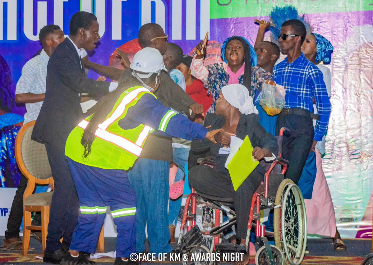 KMYouthCommitte's tweet photo. Face of KM and Awards night 2023 middle act.

 The promise of Politicians remains putting young people first but they easily deviate after voting them into office.

The Queens speak loudly and are ready to change the narrative! 

#FaceOfKM23 
#AwardsNight https://t.co/BCrDaJFv37