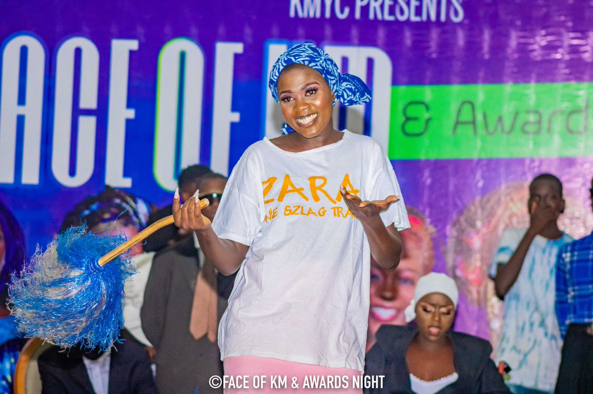 KMYouthCommitte's tweet photo. Face of KM and Awards night 2023 middle act.

 The promise of Politicians remains putting young people first but they easily deviate after voting them into office.

The Queens speak loudly and are ready to change the narrative! 

#FaceOfKM23 
#AwardsNight https://t.co/BCrDaJFv37