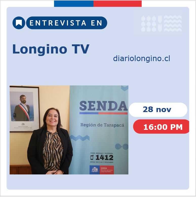Senda_Tarapaca's tweet photo. 📽🎤En instantes nuestra directora regional, Alejandra Zúñiga, estará en @ElLongino TV hablando sobre nuestra campaña #EstoEsSinJuzgar.
Míralo en vivo 👉 https://t.co/9fHxhws5JM https://t.co/izzFzbWWEy