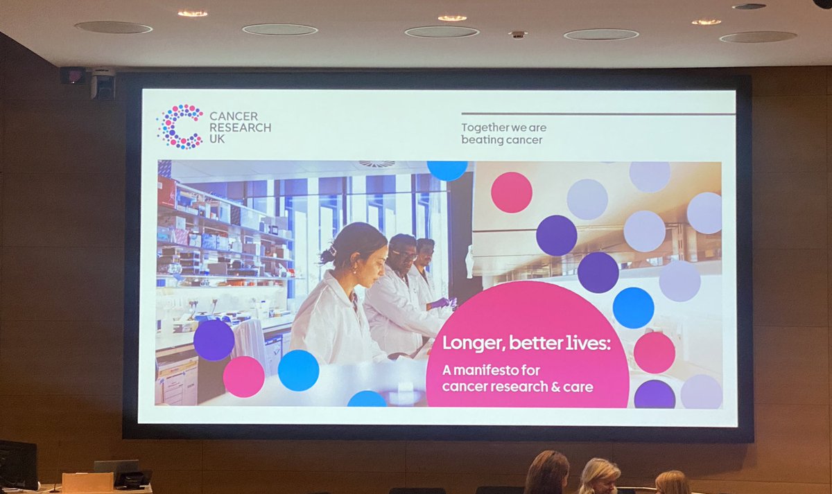 Emily Hall ๐ (@emilyhallskc) on Twitter photo Exciting to be attending <a href="/CR_UK/">Cancer Research UK</a>โs manifesto launch focused on the strategy for #LongerBetterLives ahead of the next election.
Looking forward to hearing more about their 5 key missions, especially in relation to childrenโs cancers. Exciting to be attending <a href="/CR_UK/">Cancer Research UK</a>โs manifesto launch focused on the strategy for #LongerBetterLives ahead of the next election.
Looking forward to hearing more about their 5 key missions, especially in relation to childrenโs cancers.