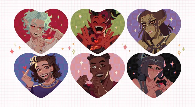 [RTs]  My store is now open with con leftovers and preorders for things that sold out. There are some new BG3, Link Click, and  goodies! ^_^  Please note that I'm currently NOT shipping to Germany, UK, or EU.   