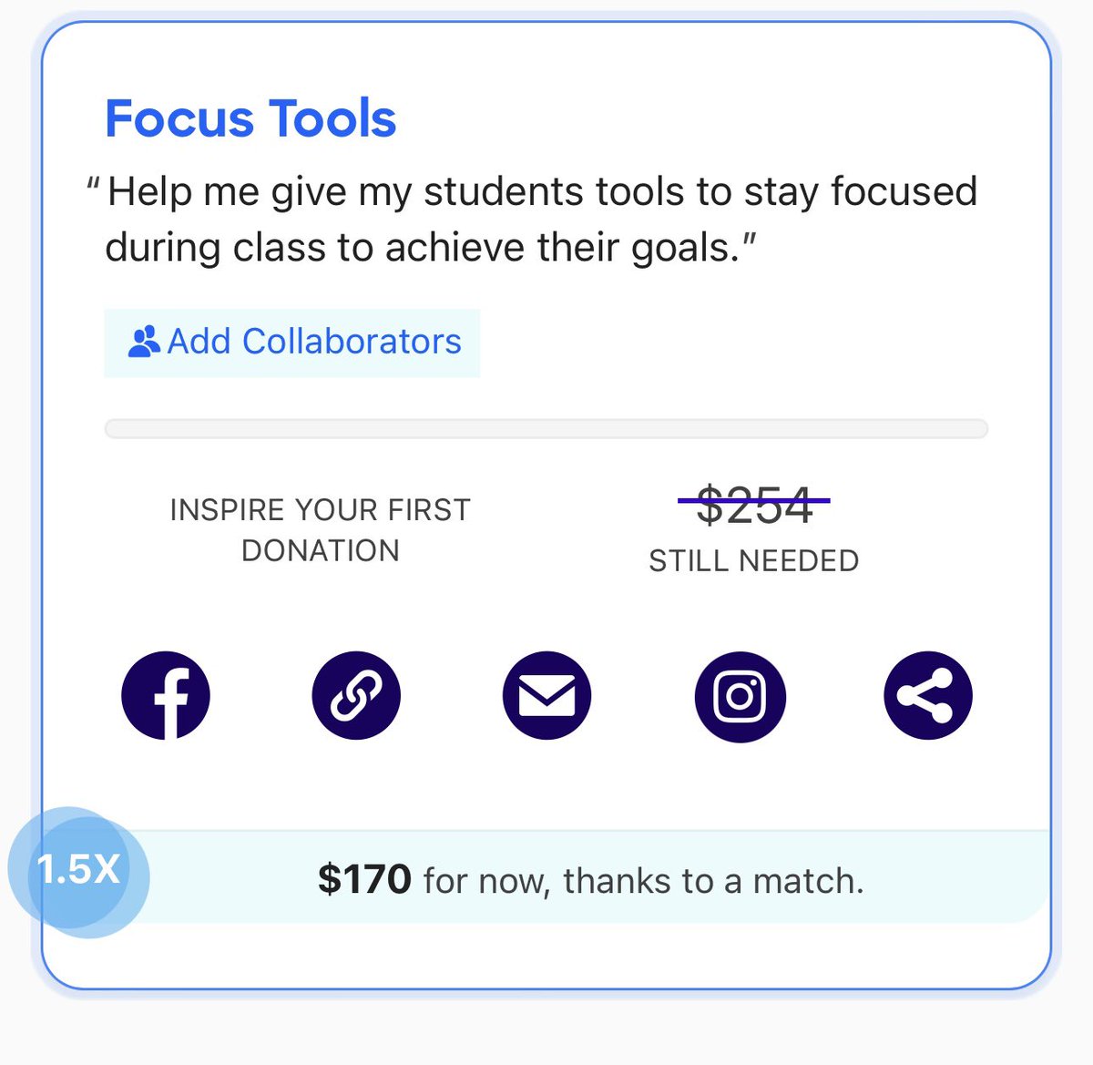 chrisjulisss's tweet photo. @FetchTeach @DonorsChoose https://t.co/KE61PEgoPx my middke school students could really use some some tools to help them focus in class and help with behavior! https://t.co/WrPoaVKZMr