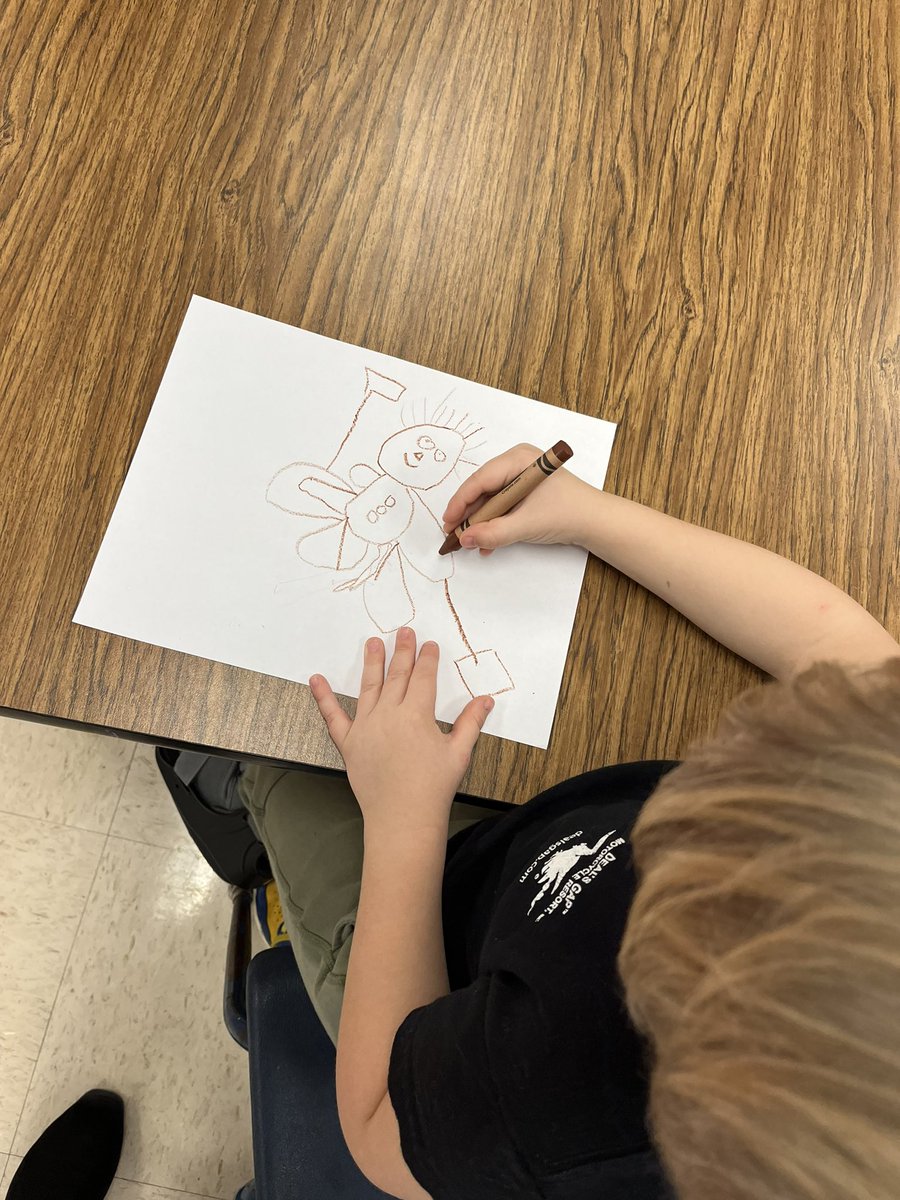 MissTaylorPrek's tweet photo. Check out our Gingerbread man directed drawings! 🖍️ https://t.co/qH9lMjWnrs