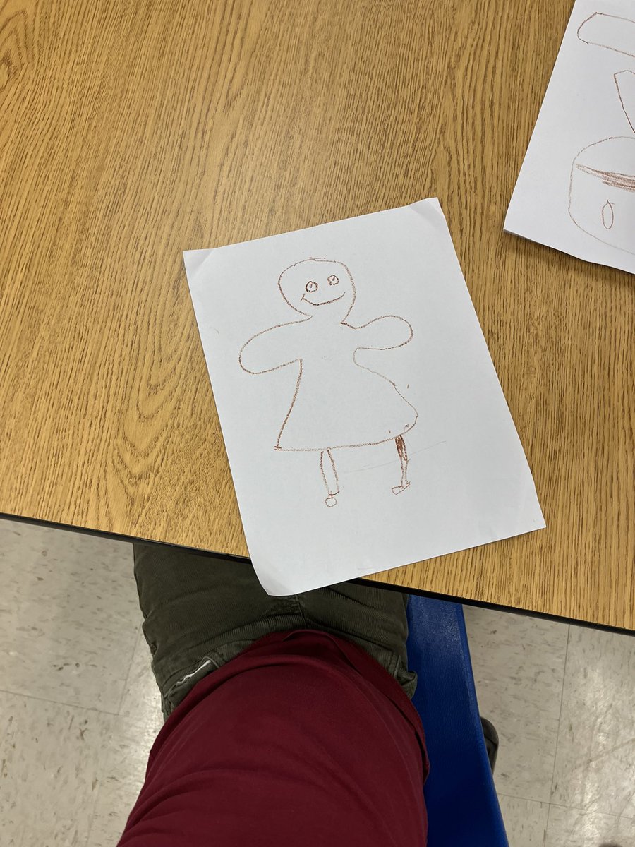 MissTaylorPrek's tweet photo. Check out our Gingerbread man directed drawings! 🖍️ https://t.co/qH9lMjWnrs