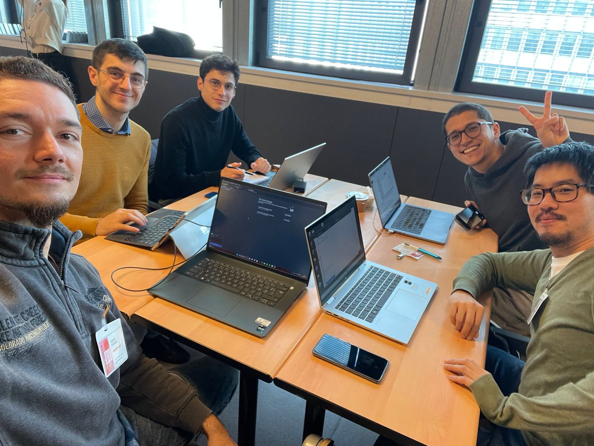 Senellart's QD Group (@senellartqd) on Twitter photo Rather late than never. Part of our team was participating in the LOQCathon 2.0. <a href="/juanra31a/">Juan Rafael Álvarez</a>, Hubert LAM, George CRISAN, Etienne BARGEL, Thibaut POLLET working Quantum Error Correction.
#NewGeneration #PathEncoding Rather late than never. Part of our team was participating in the LOQCathon 2.0. <a href="/juanra31a/">Juan Rafael Álvarez</a>, Hubert LAM, George CRISAN, Etienne BARGEL, Thibaut POLLET working Quantum Error Correction.
#NewGeneration #PathEncoding