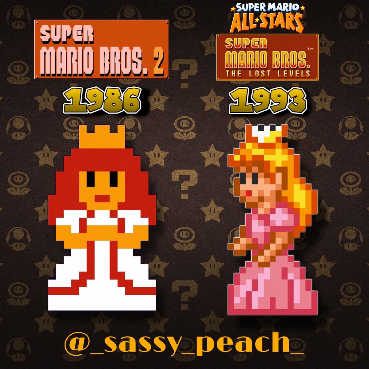 The original vs remake 

#princesspeach #peach #princesspeach👑 #princesspeach🍑 #supermarioallstars #supermarioadvance #supermario #nintendo #supermariobros #supermariobros2 #supermariobrosthelostlevels