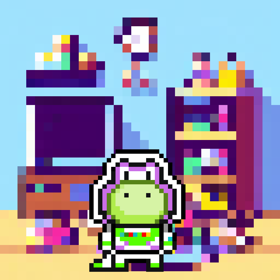 ali_y_1994's tweet photo. Hello funTi π¦ friends π«Ά
Buzz π§βπ funTi π¦
#Pixelart #Pixel #pixelartist #funti #NFT #buzzlightyer https://t.co/JU2fg8Mk8B