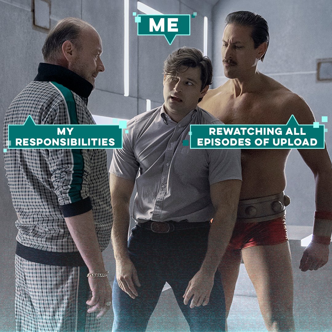 UploadOnPrime's tweet image. responsibilities? i don't know her. watch all episodes of #uploadtv now, only on @primevideo!