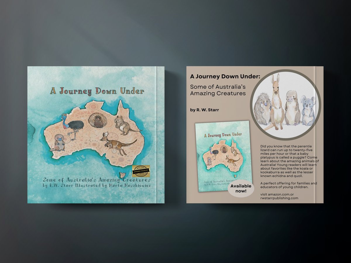 MobassiMia's tweet photo. Uncover the Wonders of Wild Australia!
Prepare for an extraordinary adventure through the land of Oz with "A Journey Down Under – Some Amazing Animals.
Order your copy today: https://t.co/9bMzkAXHAA
#KidsBookMagic #AnimalDiscovery
#ChildrenBook #booktwt #AmazonKDP #books #kdp https://t.co/AATS0yrjy4