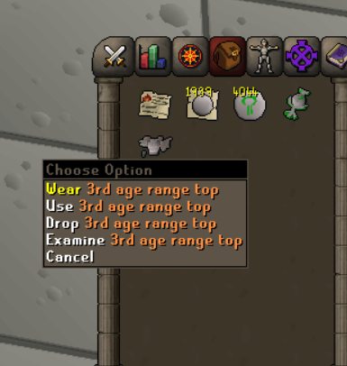 ddmarchlewski's tweet photo. @OldSchoolRS @GoodPker69 For the 3rd age section, unless I am mistaken, but it didn't look like the 3rd age range top was on that list. https://t.co/Jcc7juERcD