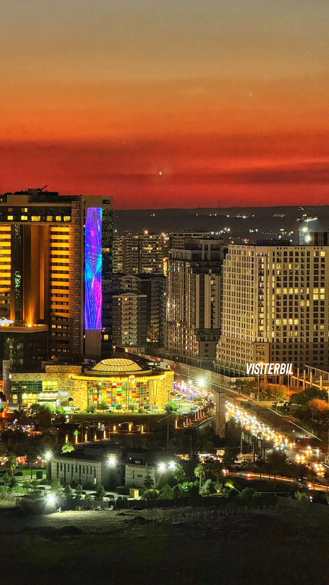 visitebl's tweet photo. Captivated by these fiery-hued skies seen from the end of the Gulan Road in Erbil city.
Photo Credit @i3arzani
#VisitErbil #Erbil #GulanRoad #ErbilCity #ErbilSunset #Hawler #هەولێر #اربيل https://t.co/or3FE0Lkoz