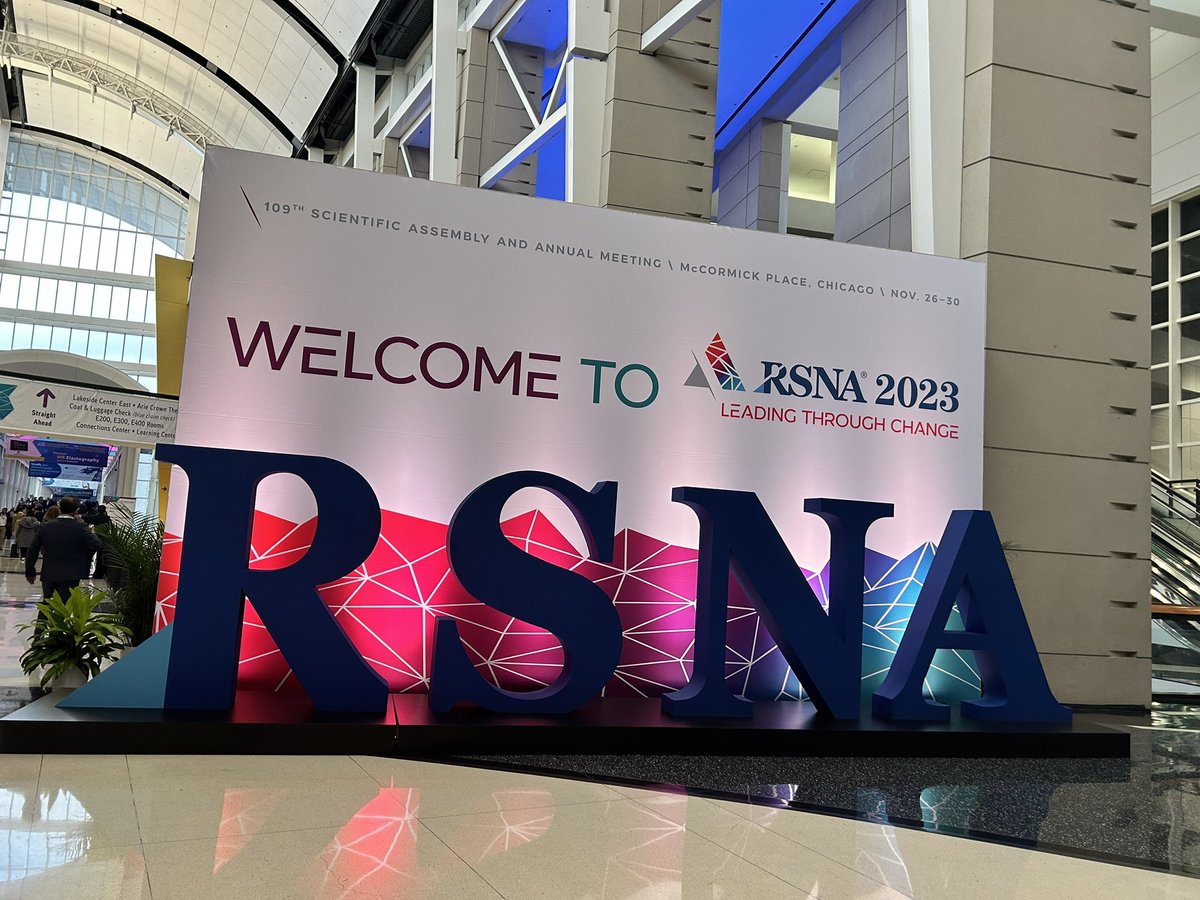 Deeply inspired by my first RSNA! Embracing this year’s theme, Leading Through Change.

#RSNA2023 #innovation #radiology #leadingthroughchange