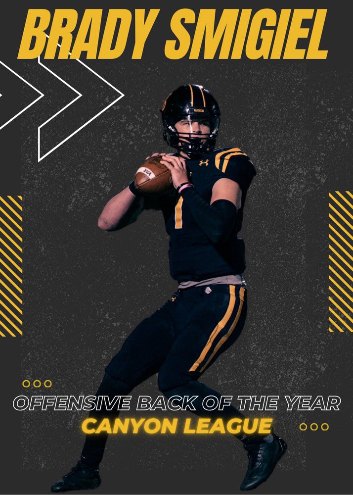 NEWBURY PARK FOOTBALL (@nppanthersone) on Twitter photo Brady, Congrats on your record breaking year ! <a href="/joe_smigiel/">Joe Smigiel</a> <a href="/vcsjoecurley/">Joe Curley</a> <a href="/latsondheimer/">eric sondheimer</a> <a href="/EliavAppelbaum/">Eliav Appelbaum</a> <a href="/Tarek_Fattal/">Tarek Fattal</a> Brady, Congrats on your record breaking year ! <a href="/joe_smigiel/">Joe Smigiel</a> <a href="/vcsjoecurley/">Joe Curley</a> <a href="/latsondheimer/">eric sondheimer</a> <a href="/EliavAppelbaum/">Eliav Appelbaum</a> <a href="/Tarek_Fattal/">Tarek Fattal</a>