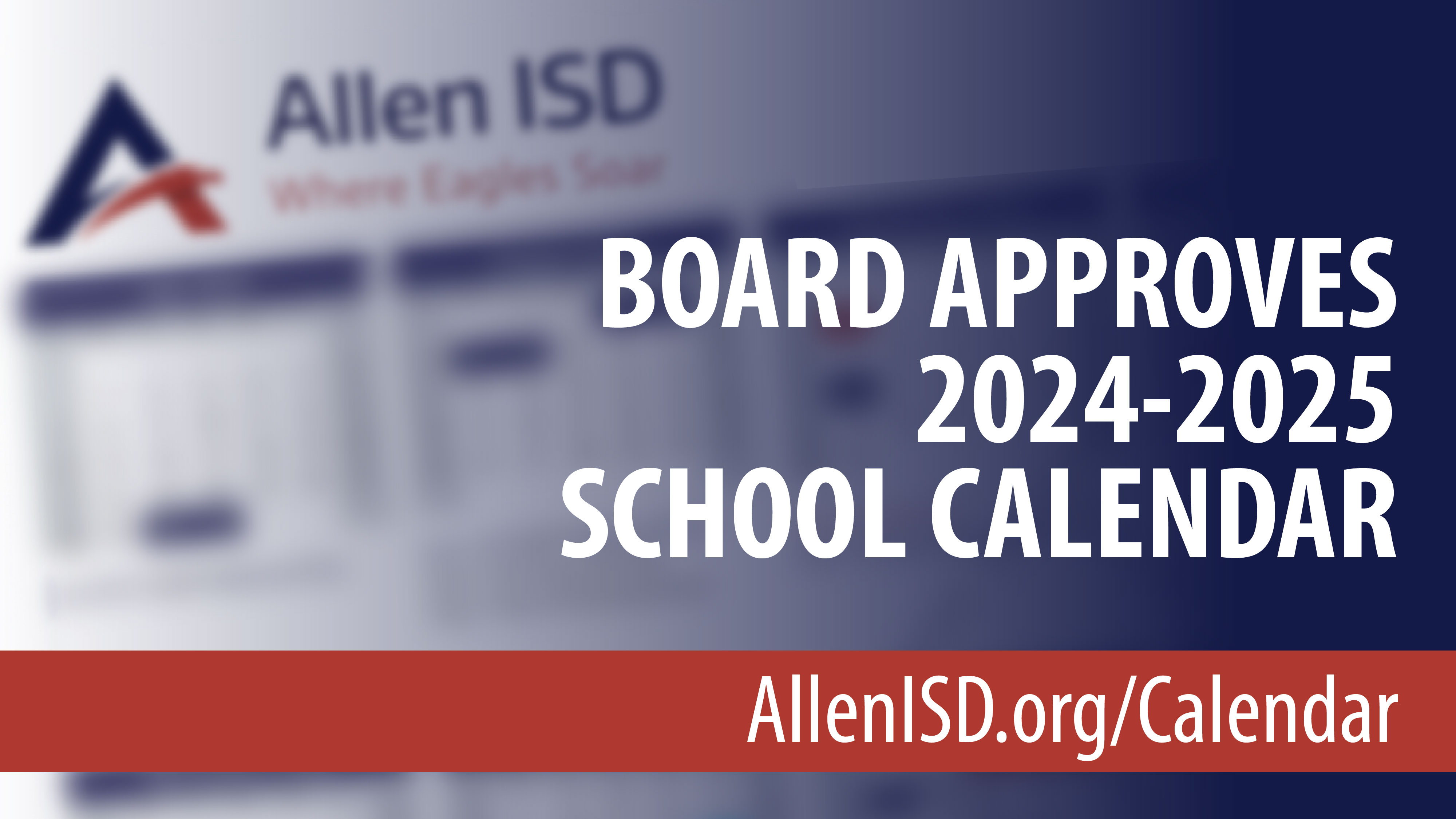 Allen Isd 2024 2025 School Calendar Raf Leilah