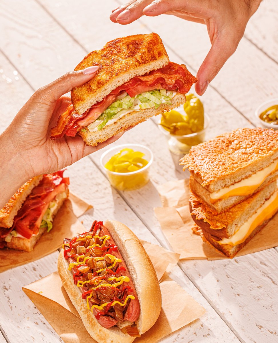 Treat yourself for just $5! Enjoy our classic BLT,  Parmesan Crusted Grilled Cheese, or juicy 100% Beef Chardog 🍔🧀🌭 ⁠
⁠
Now you can savor the taste without breaking the bank!