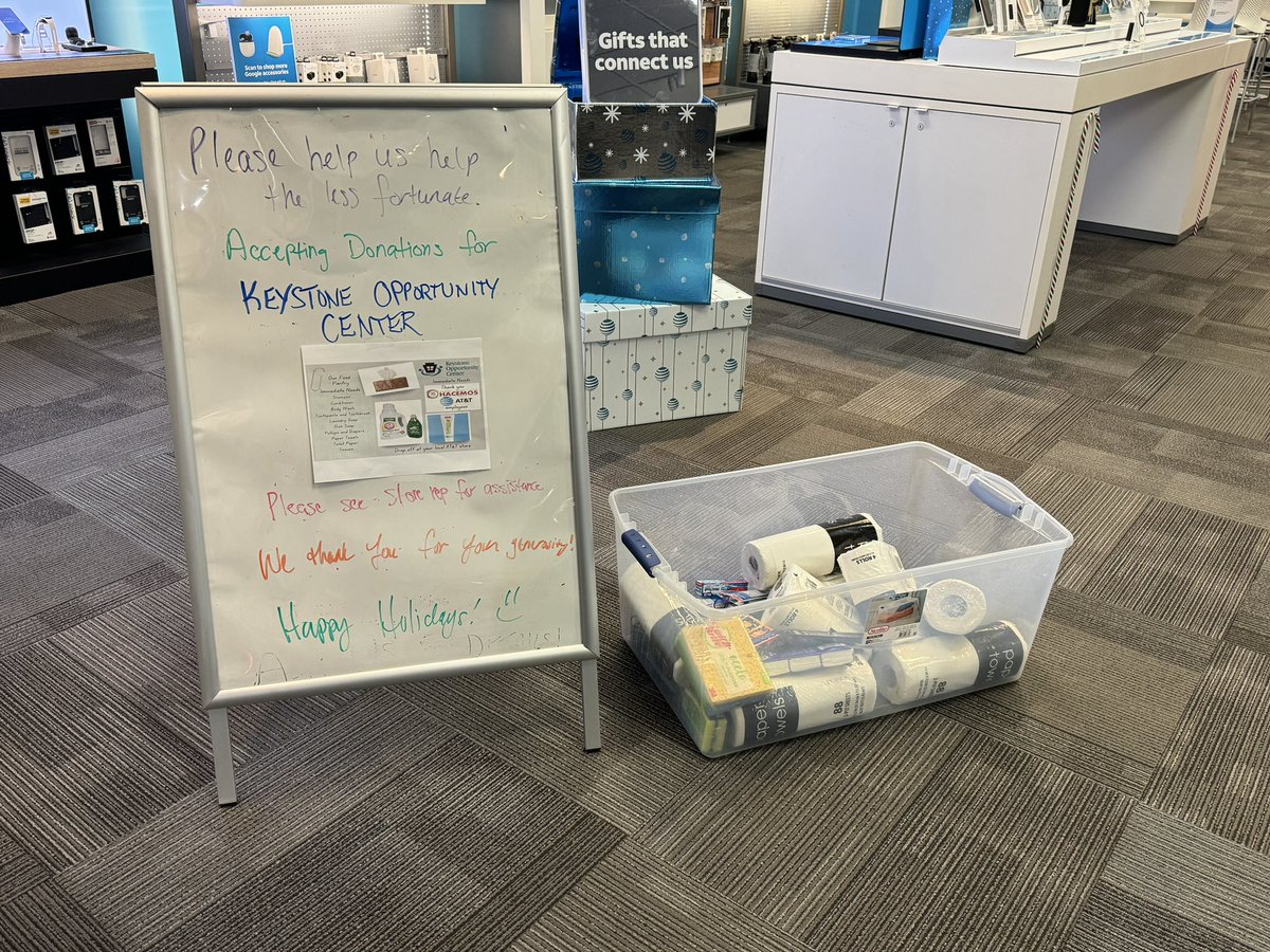 Mike Nelsen (@magicmikenelsen) on Twitter photo Helping as much as we can for the holidays! Stop by the AT&T on Levittown parkway and donate to a very near and dear organization <a href="/KeystoneOpp/">Keystone Opportunity Center</a> this holiday season. <a href="/ATT/">AT&T</a> <a href="/OHPAunstOHPAble/">#unstOHPAble</a> @TeamForceOHPA #lifeatATT Helping as much as we can for the holidays! Stop by the AT&T on Levittown parkway and donate to a very near and dear organization <a href="/KeystoneOpp/">Keystone Opportunity Center</a> this holiday season. <a href="/ATT/">AT&T</a> <a href="/OHPAunstOHPAble/">#unstOHPAble</a> @TeamForceOHPA #lifeatATT