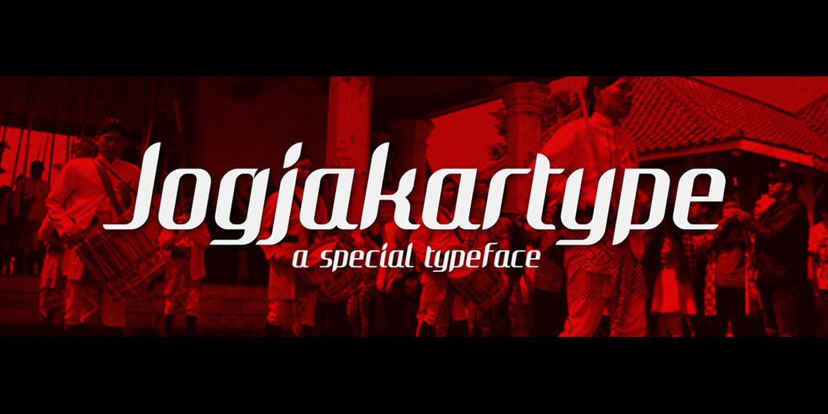 locomotype's tweet photo. If you like 'jogja' as a brand and culture, you might consider downloading Jogjakartype font. https://t.co/mtaaLIpVj0 https://t.co/x0HavaPD4z